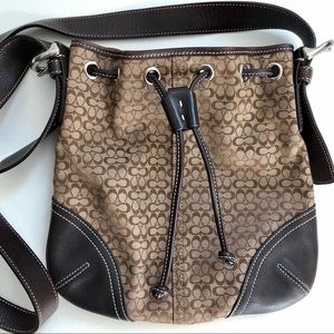 Coach bucket bag